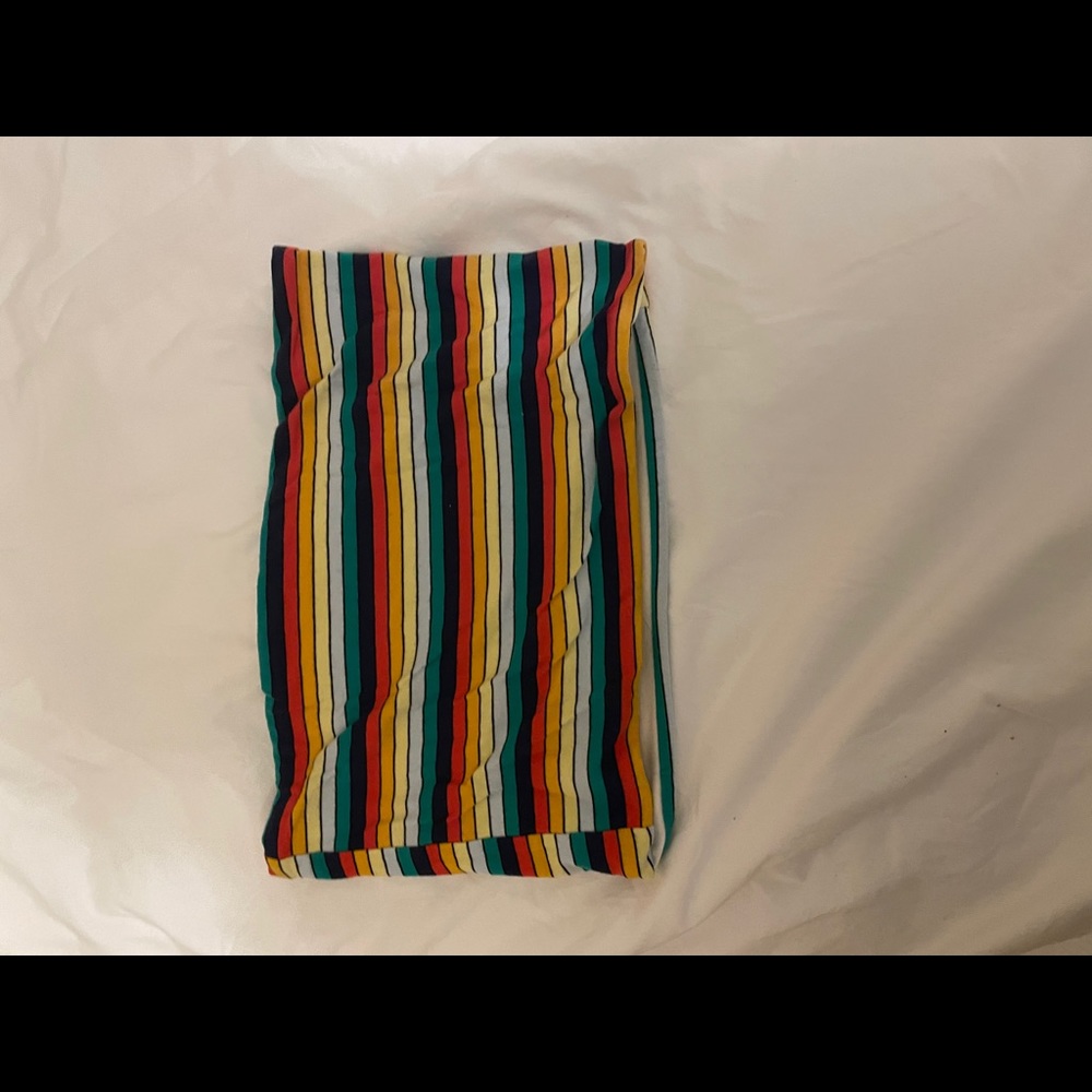 rainbow tube top